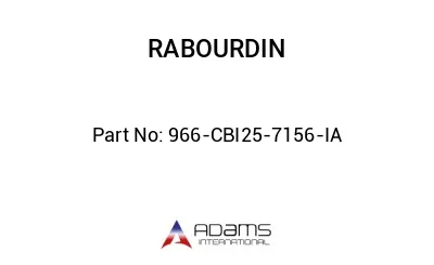 966-CBI25-7156-IA