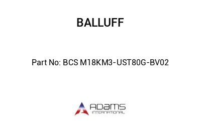 BCS M18KM3-UST80G-BV02									