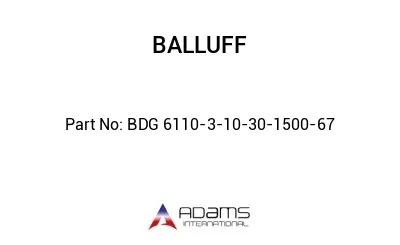BDG 6110-3-10-30-1500-67									