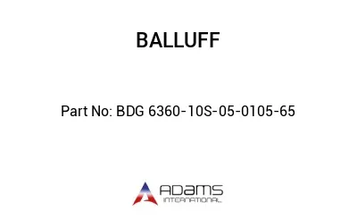 BDG 6360-10S-05-0105-65									