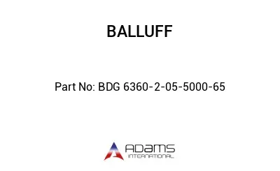 BDG 6360-2-05-5000-65									