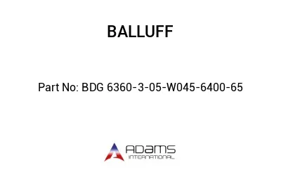 BDG 6360-3-05-W045-6400-65									