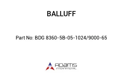 BDG 8360-5B-05-1024/9000-65									