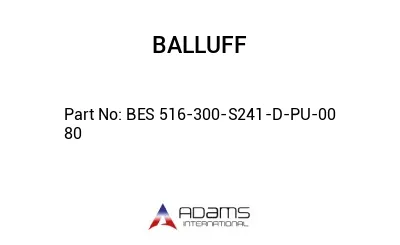 BES 516-300-S241-D-PU-00	80								