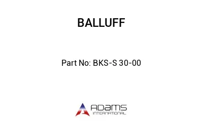 BKS-S 30-00									