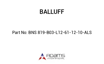 BNS 819-B03-L12-61-12-10-ALS									