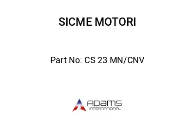 CS 23 MN - CNV