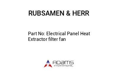 Electrical Panel Heat Extractor filter fan