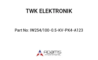 IW254/100-0.5-KV-PK4-A123