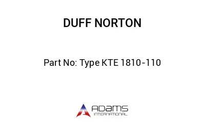 Type KTE 1810-110